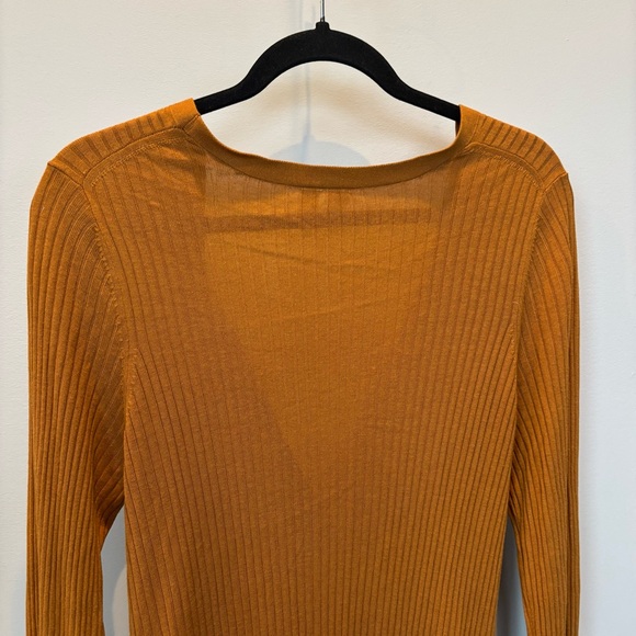 Meadow Rue Ribbed Duster Cardigan Size L - Picture 5 of 11